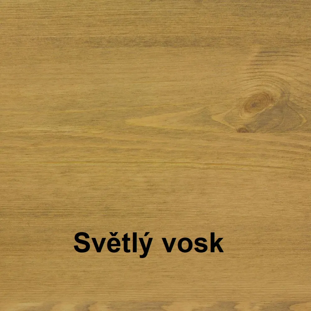 Drewmax KW711 závěsný kredenc/polička masiv borovice rustikal