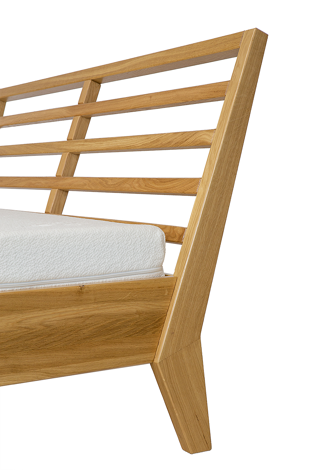 Drewmax LK401 160x200 cm dřevěná postel masiv buk dvojlůžko