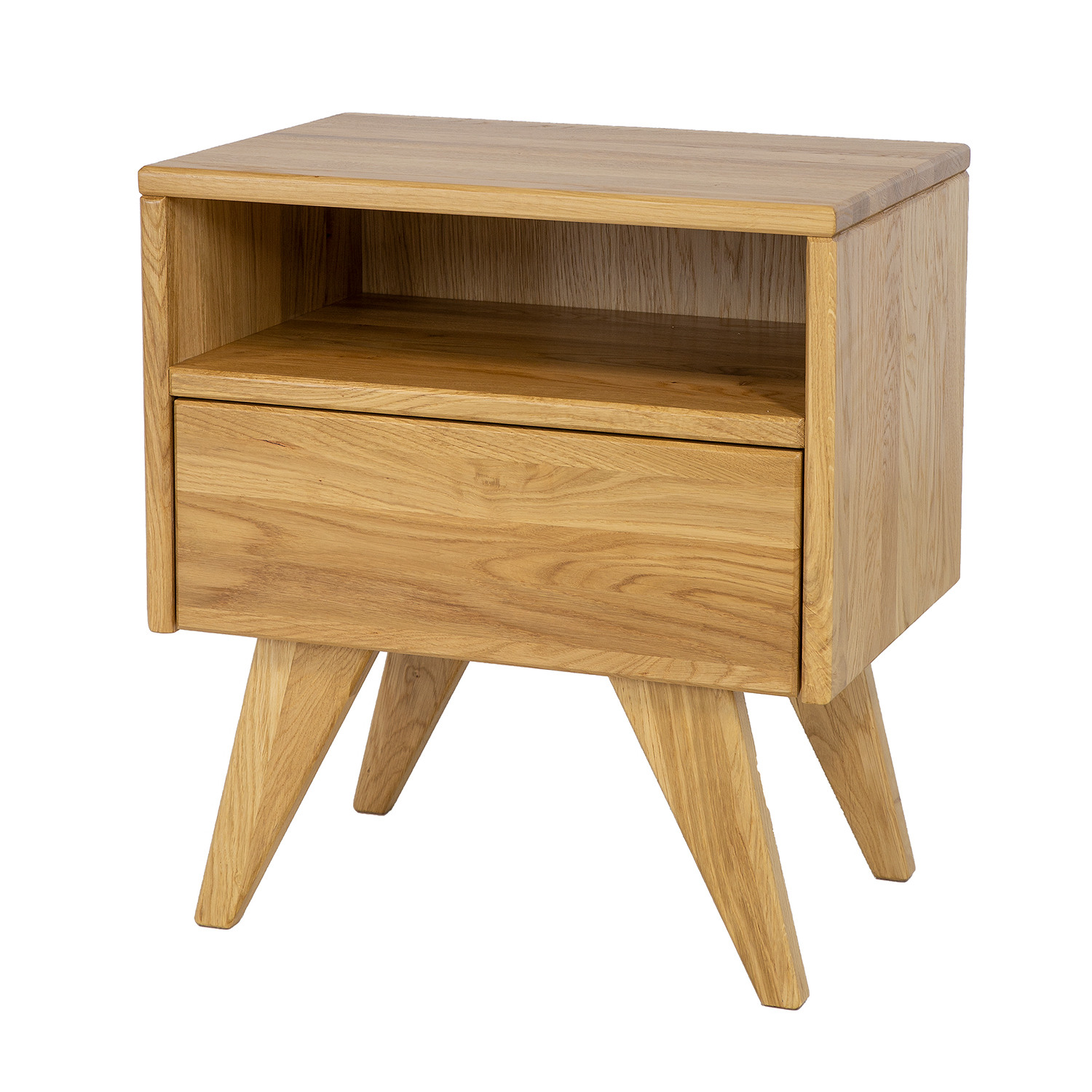 Drewmax SN401 noční stolek masiv buk