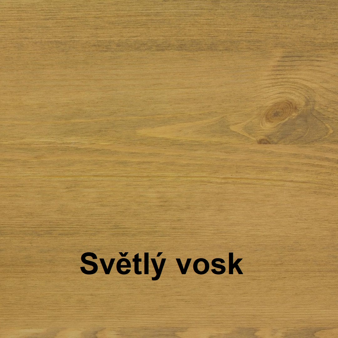 Drewmax SF807 skříň šatní masiv borovice rustikal