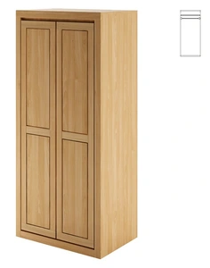 Drewmax SF301 skříň šatní masiv dub