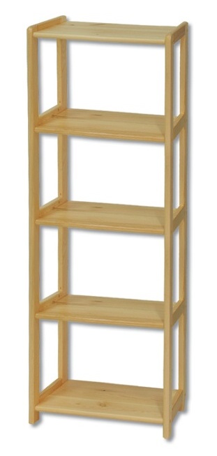 Drewmax RG123 dřevěný regál masiv borovice 