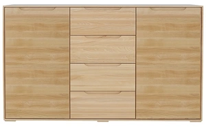 Drewmax KD422 dřevěná komoda masiv buk 