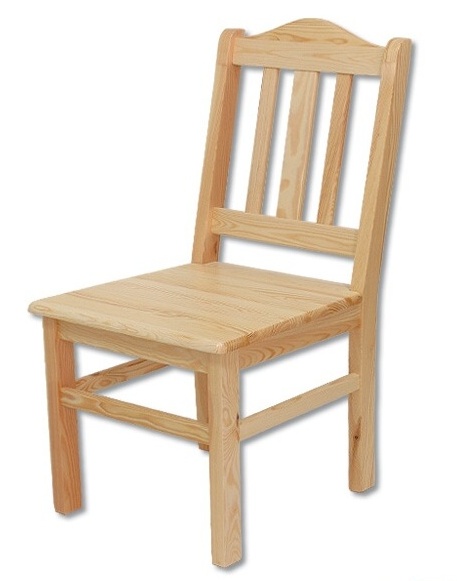 Drewmax KT101 dřevěná židle masiv borovice