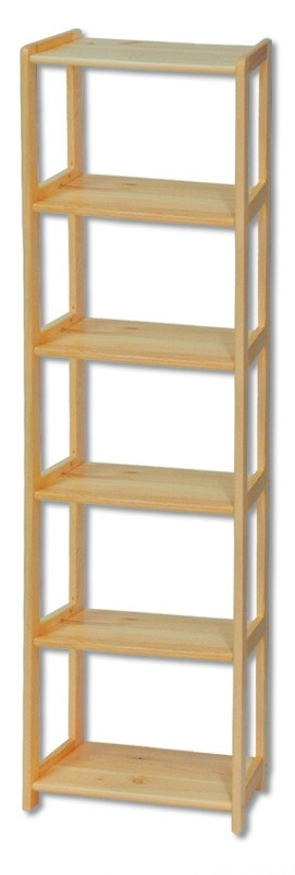 Drewmax RG121 dřevěný regál masiv borovice 