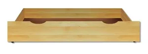 Drewmax LK171 úložný prostor pod postel masiv buk 148 cm