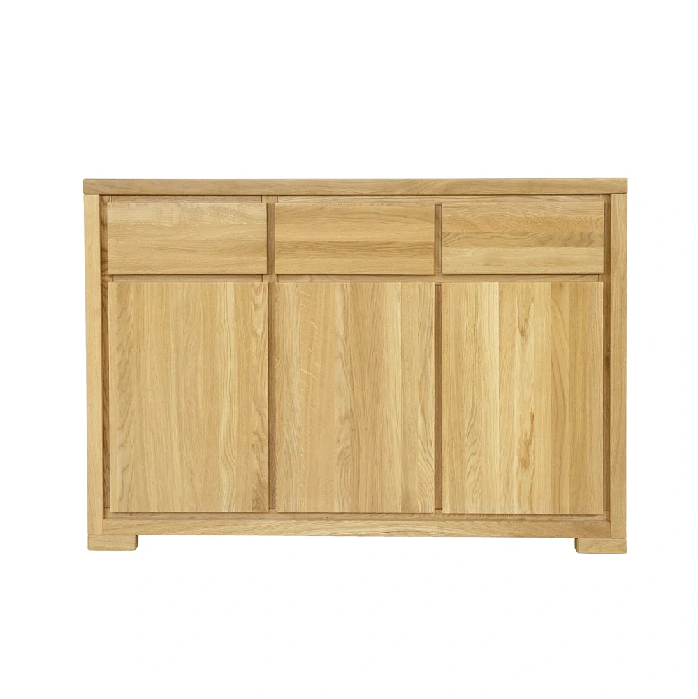 Drewmax KD352 dřevěná komoda masiv dub