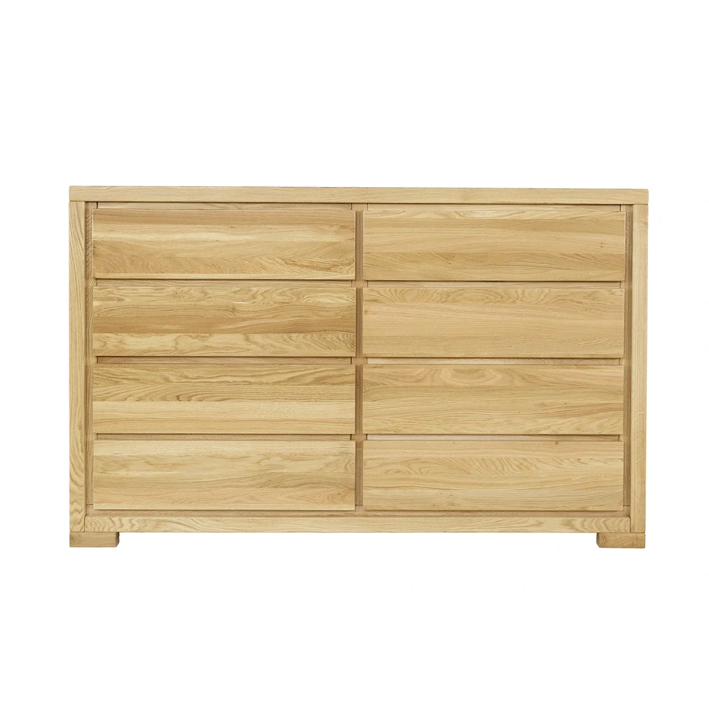 Drewmax KD356 dřevěná komoda masiv dub