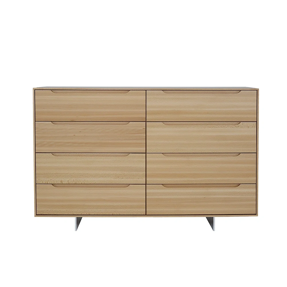 Drewmax KD420 dřevěná komoda masiv buk 