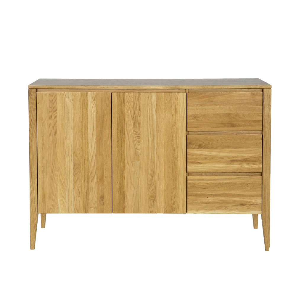 Drewmax KD338 dřevěná komoda masiv dub