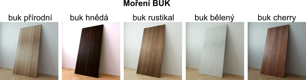 Drewmax LK112 180x200 cm dřevěná postel masiv buk dvojlůžko