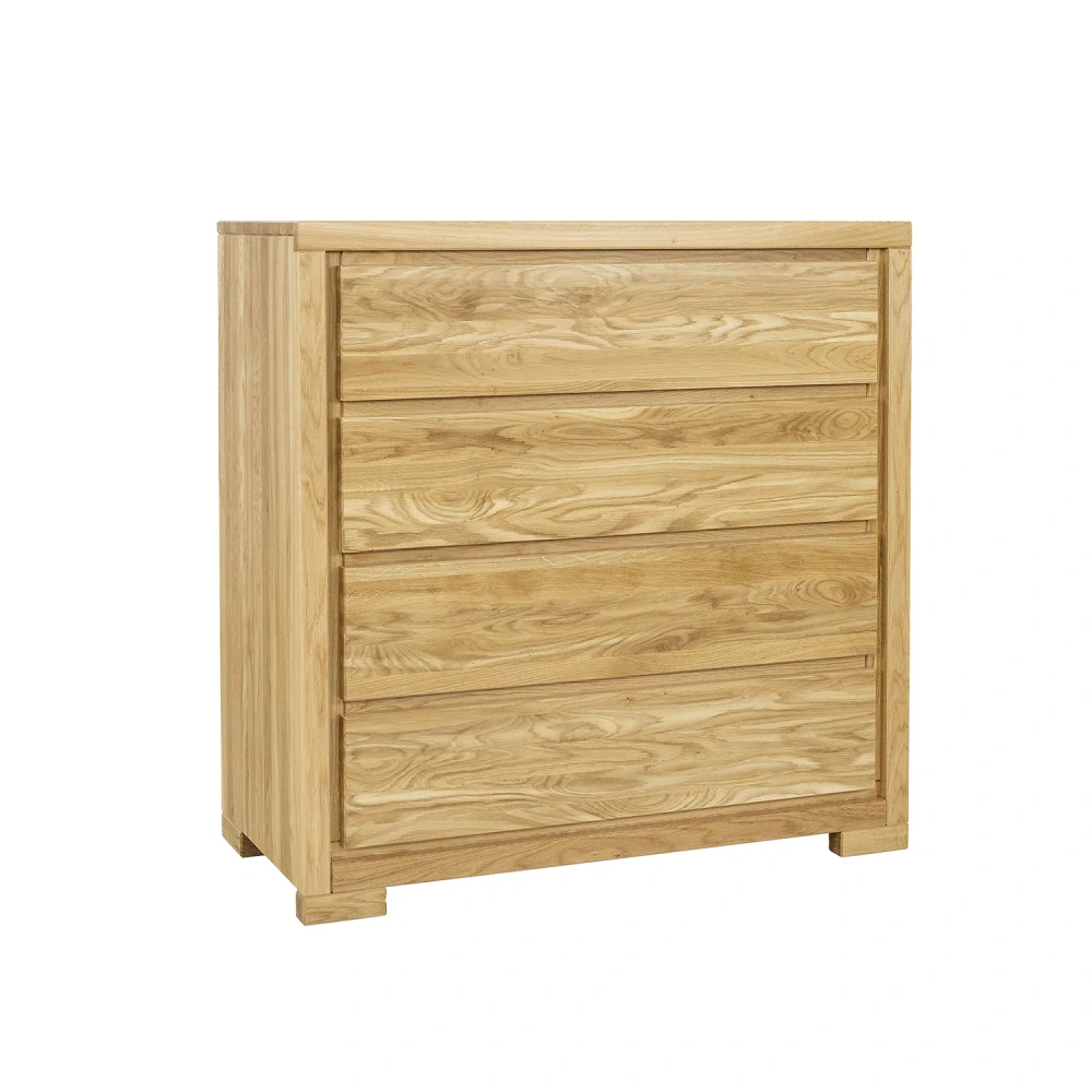 Drewmax KD353 dřevěná komoda masiv dub