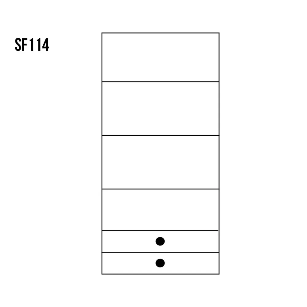 Drewmax SF114 skříň šatní masiv borovice