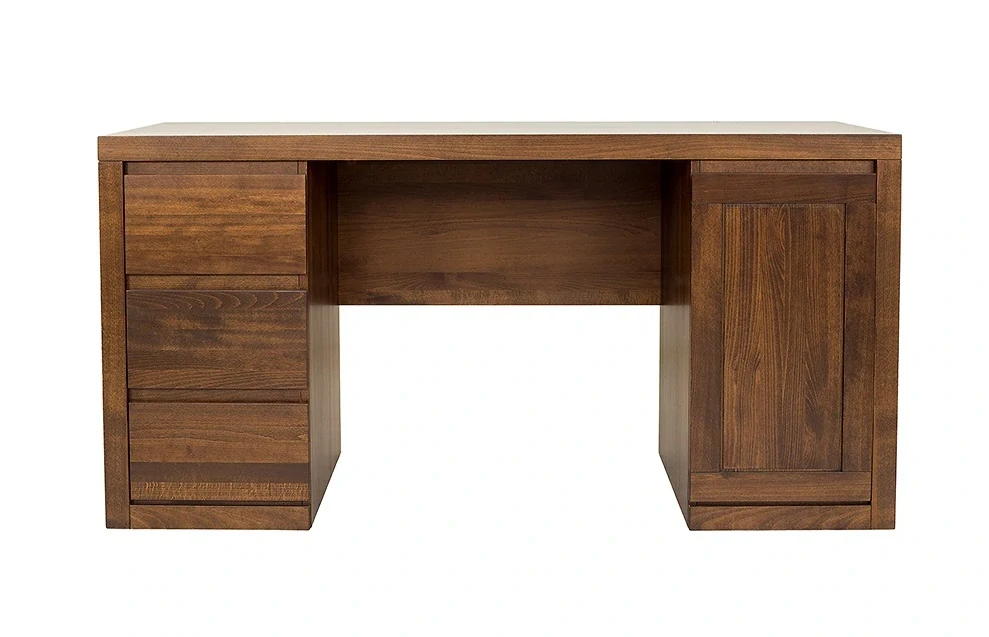 Drewmax BR302 dřevěný psací stůl masiv dub