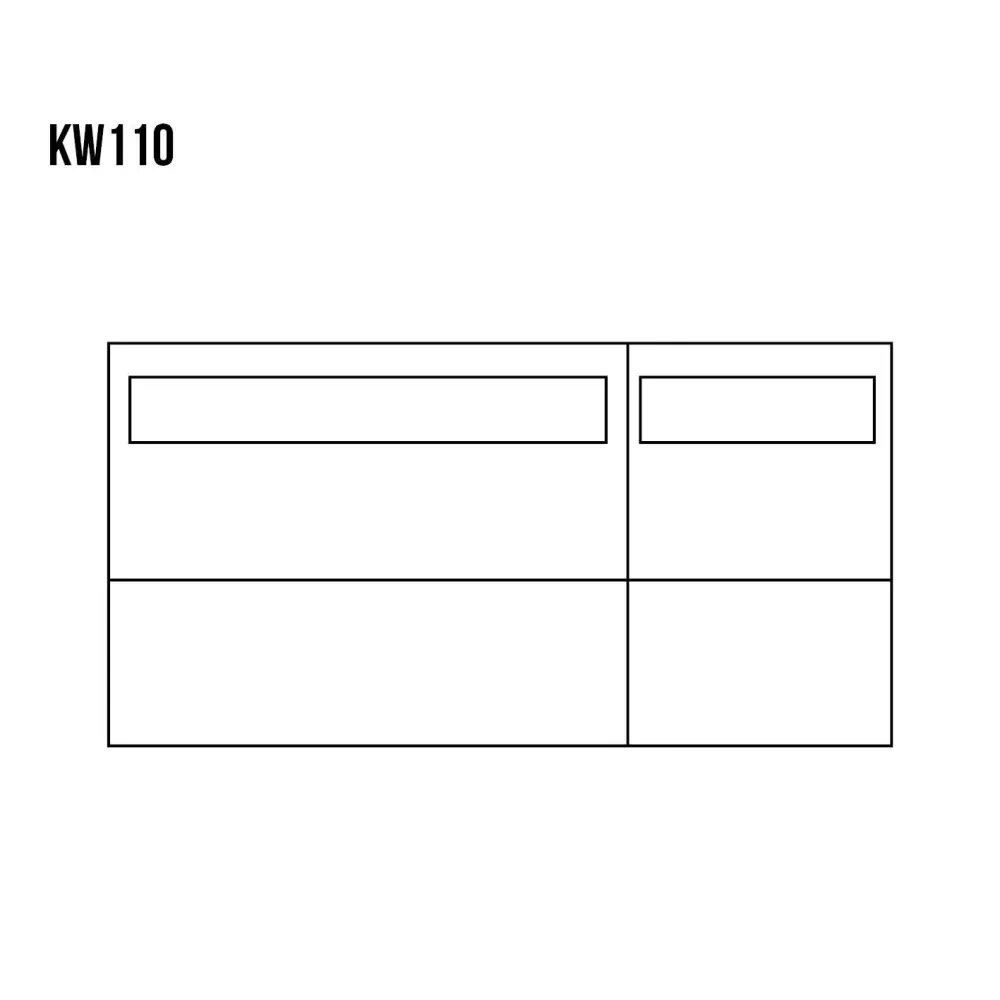 Drewmax KW110 dřevěná kuchyňská skříňka masiv borovice 