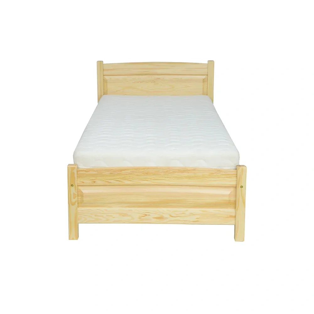 Drewmax LK104 90x200 cm - Dřevěná postel masiv jednolůžko