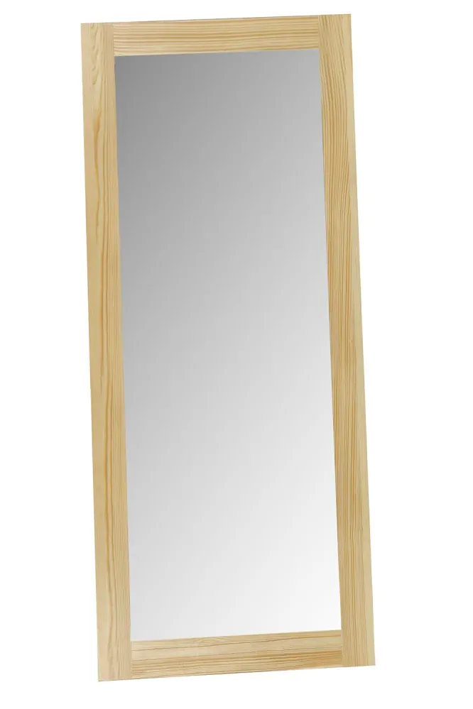 Drewmax LA118 dřevěné zrcadlo masiv borovice 