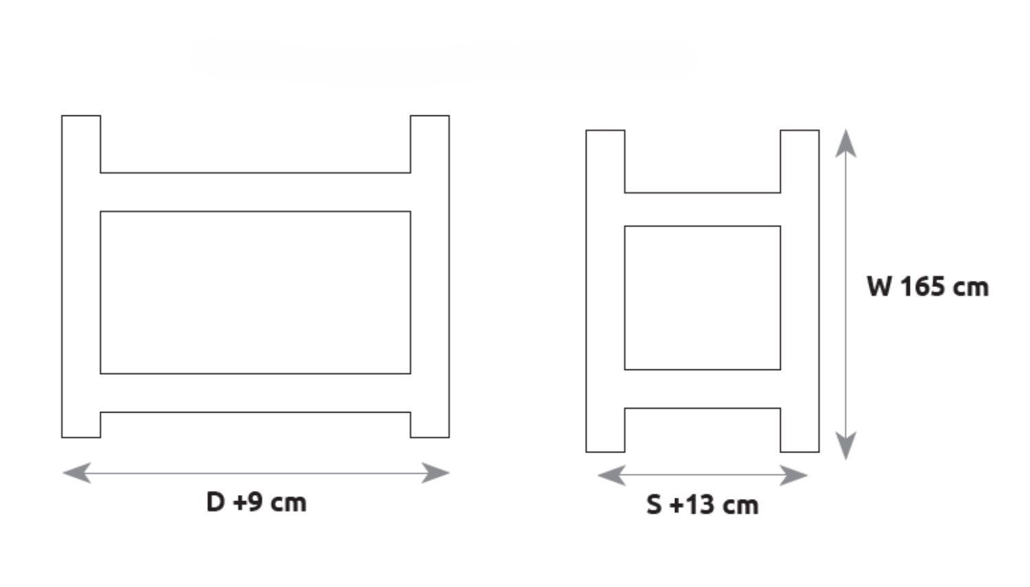 Drewmax LK136 80x200 cm - Dřevěná postel masiv palanda