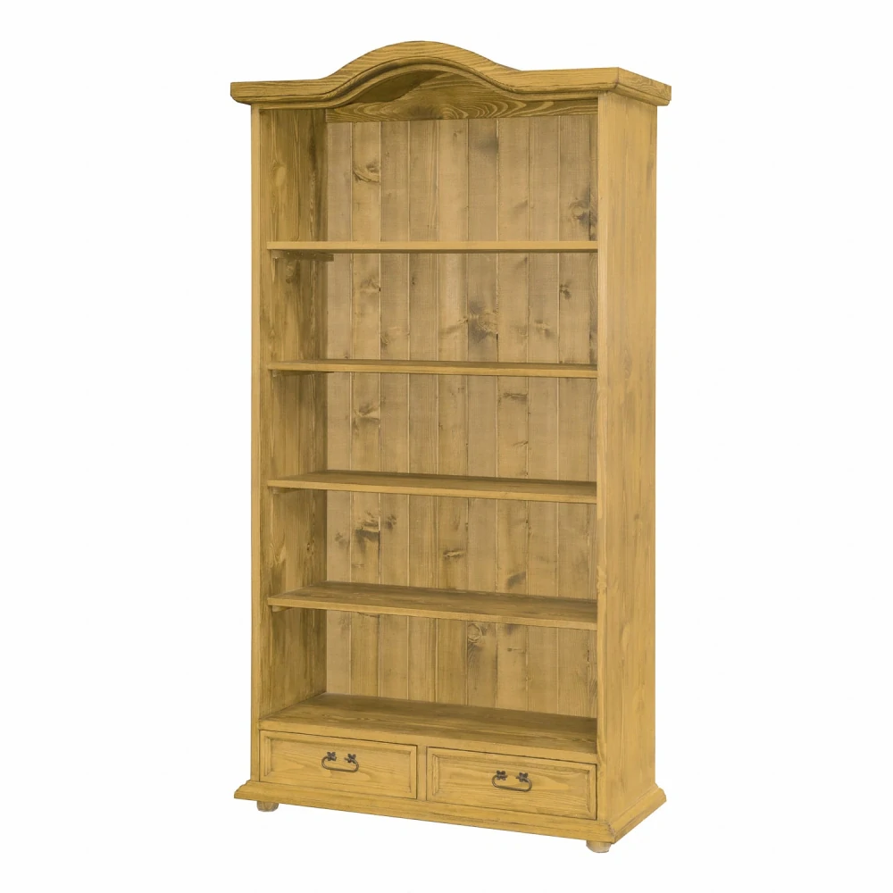 Drewmax RG803 regálová skříň masiv borovice rustikal