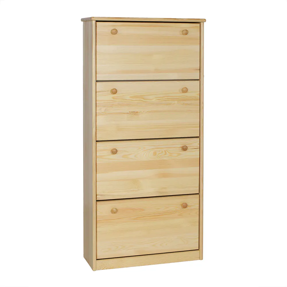 Drewmax SB110 dřevěný botník masiv borovice