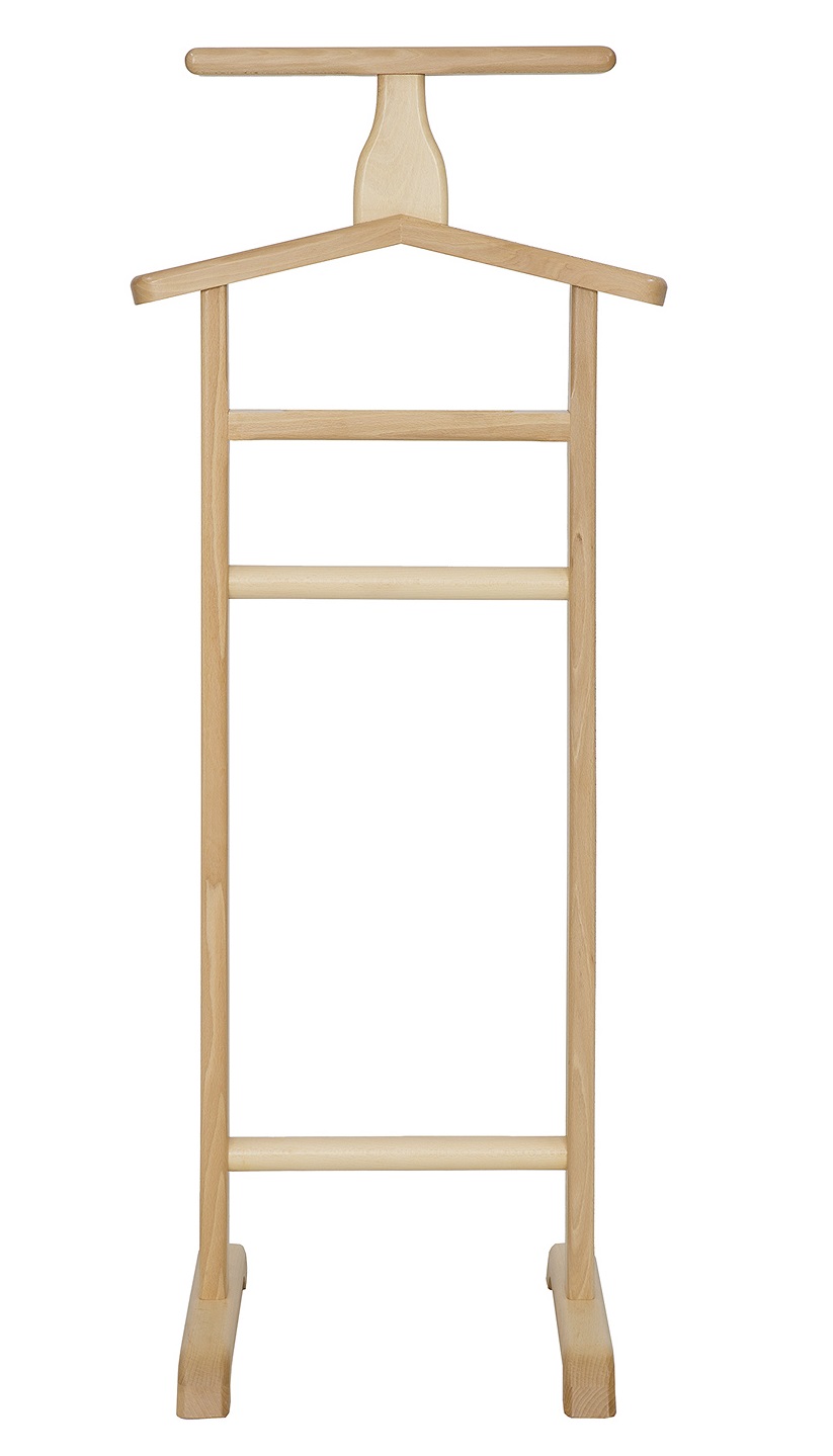 Drewmax GD160 dřevěný věšák masiv buk - němý sluha