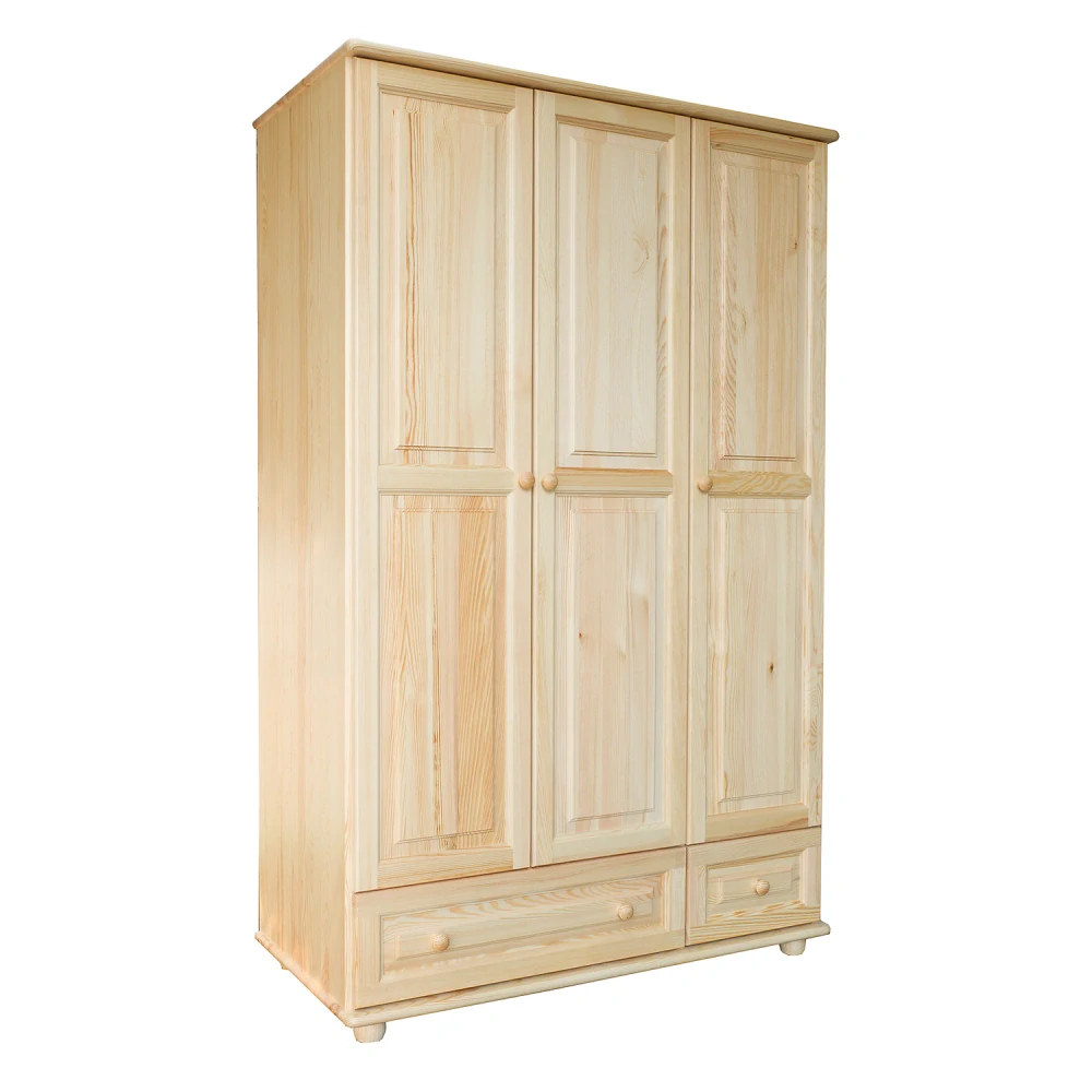 Drewmax SF106 skříň šatní masiv borovice