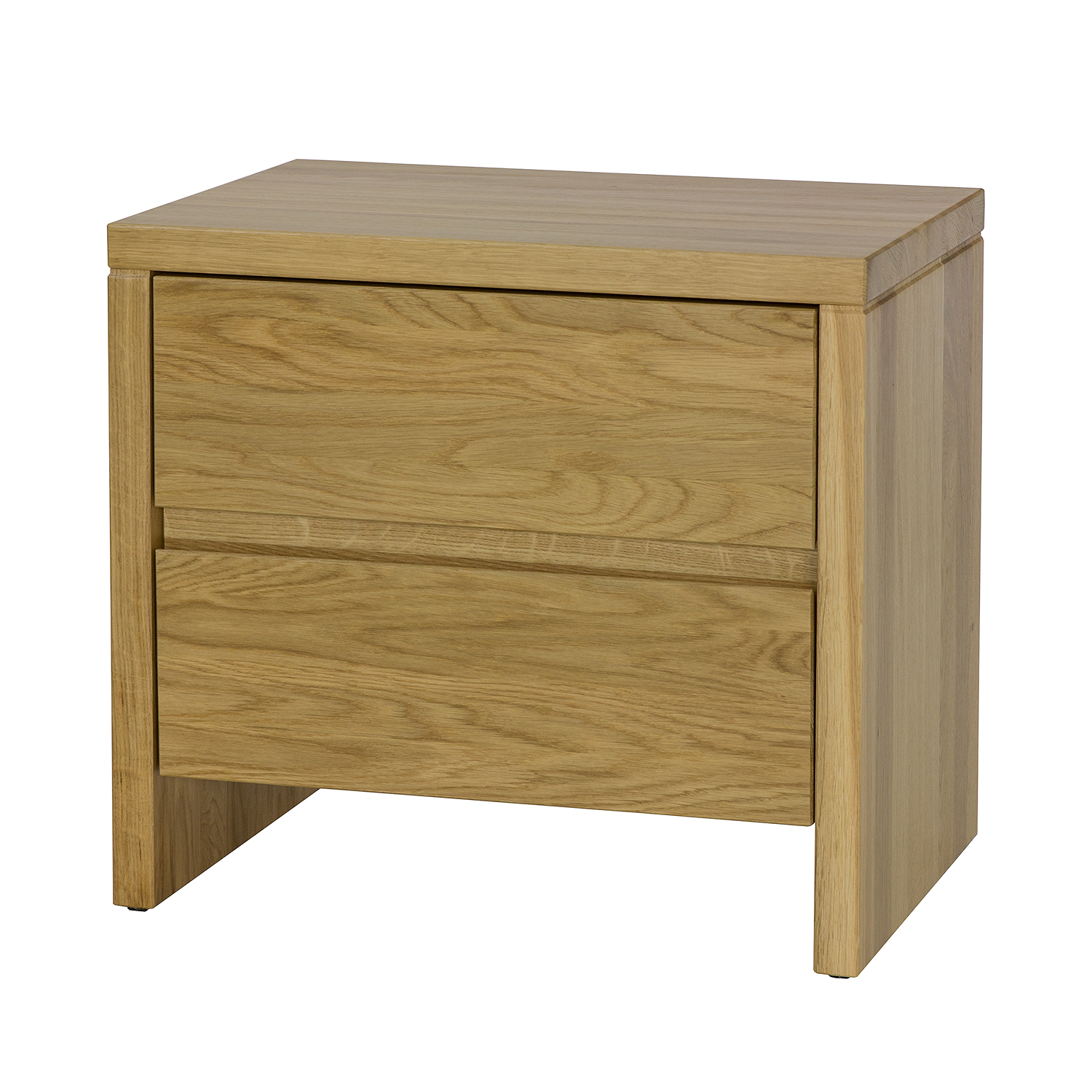 Drewmax SN215 noční stolek masiv dub