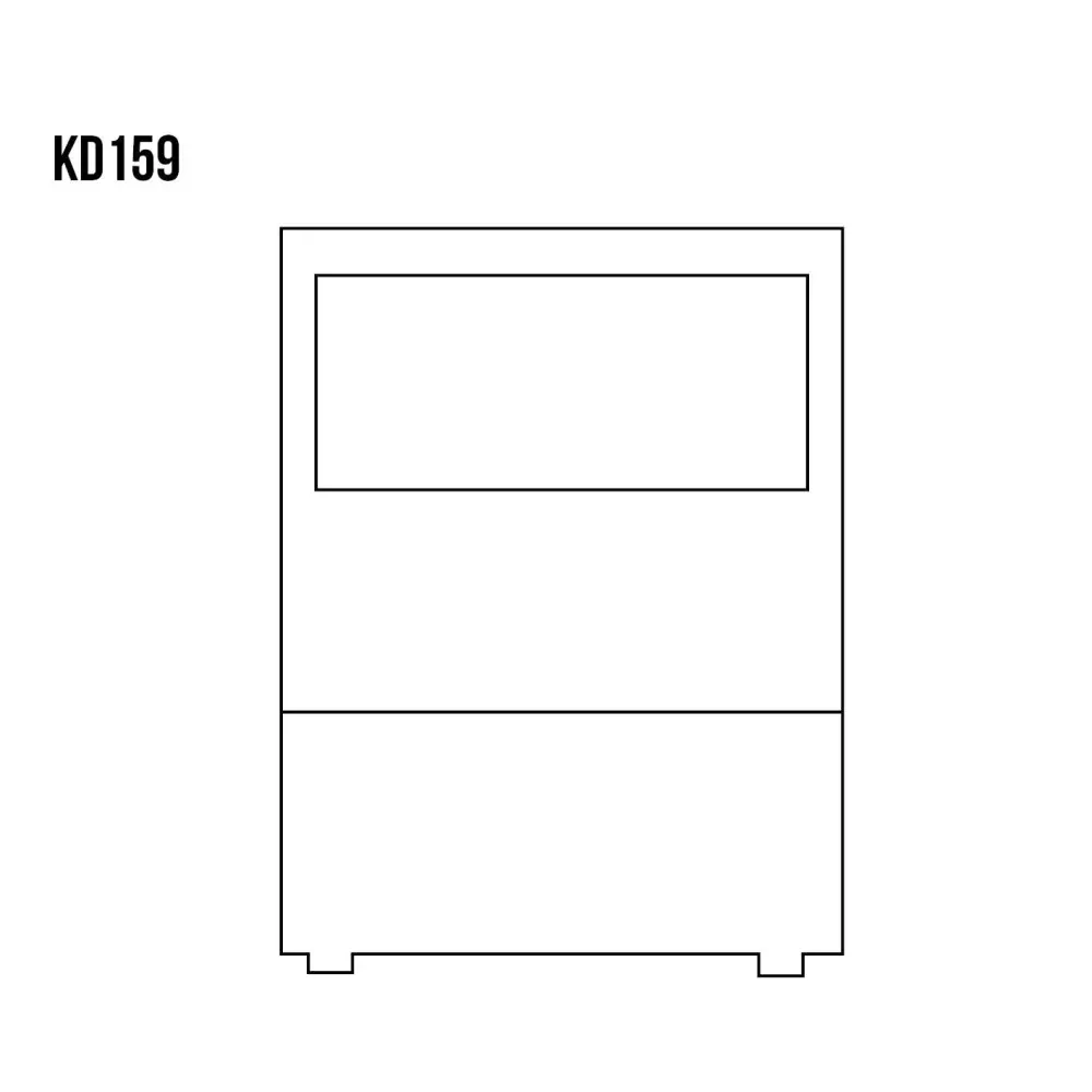 Drewmax KD159 dřevěná komoda masiv borovice