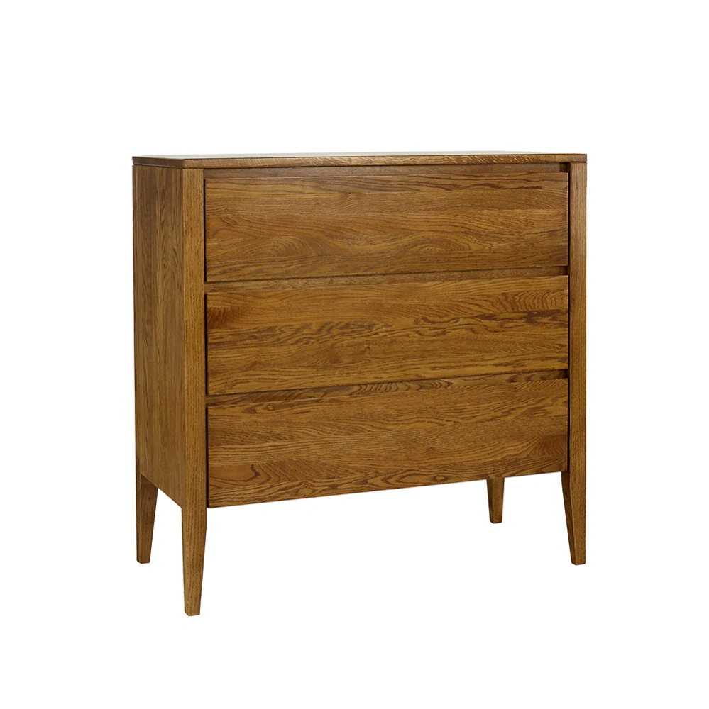 Drewmax KD337 dřevěná komoda masiv dub