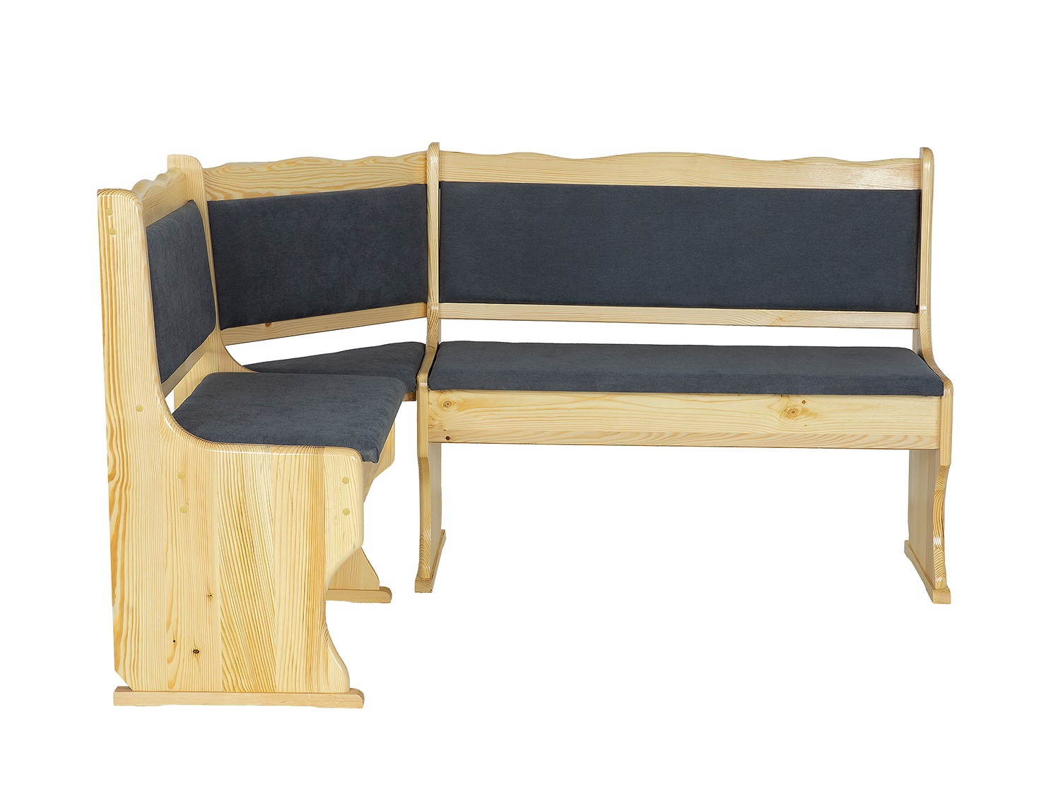 Drewmax NR107 dřevěná rohová lavice masiv borovice