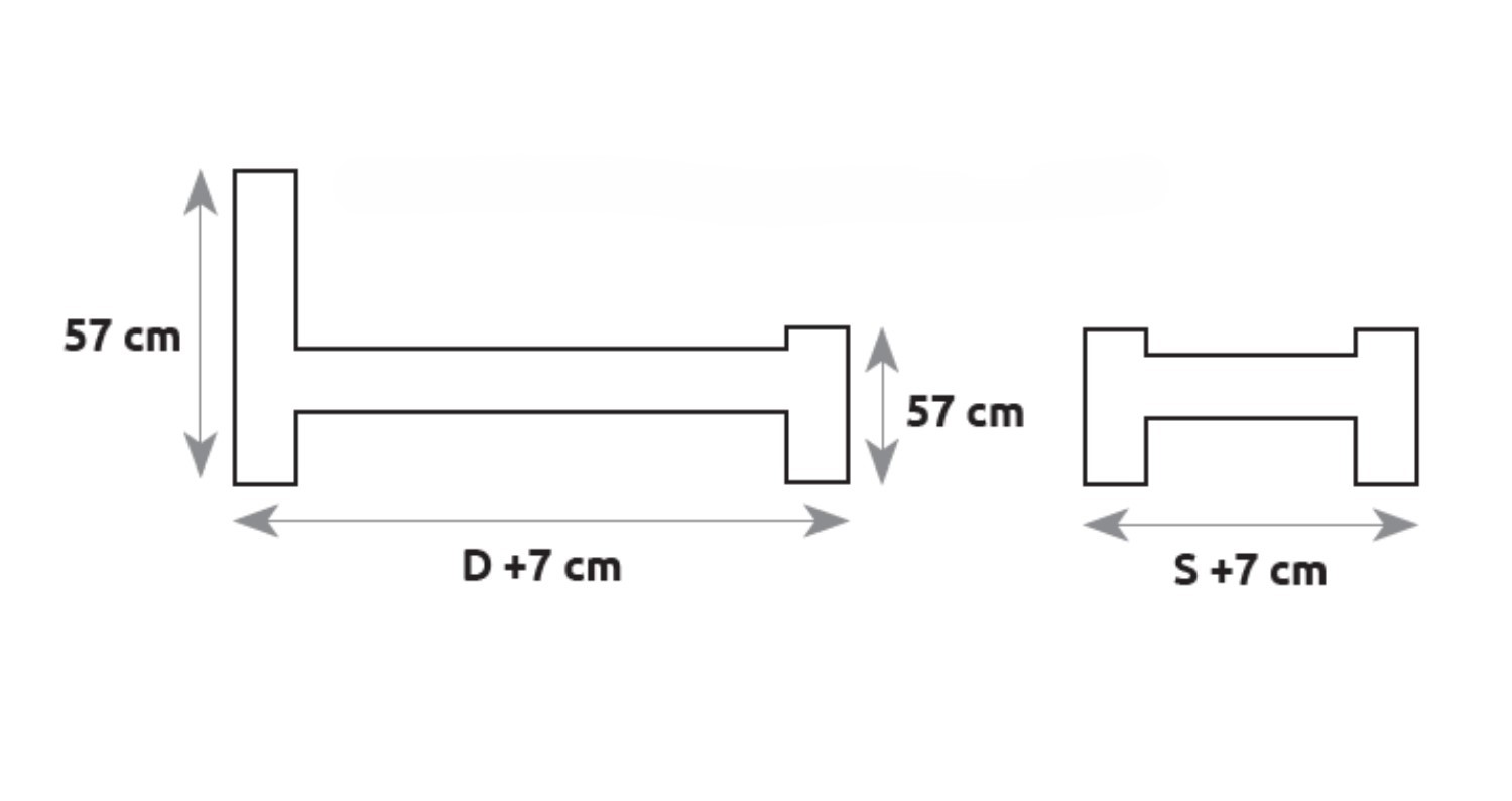 Drewmax LK132 90x200 cm - Dřevěná postel masiv jednolůžko