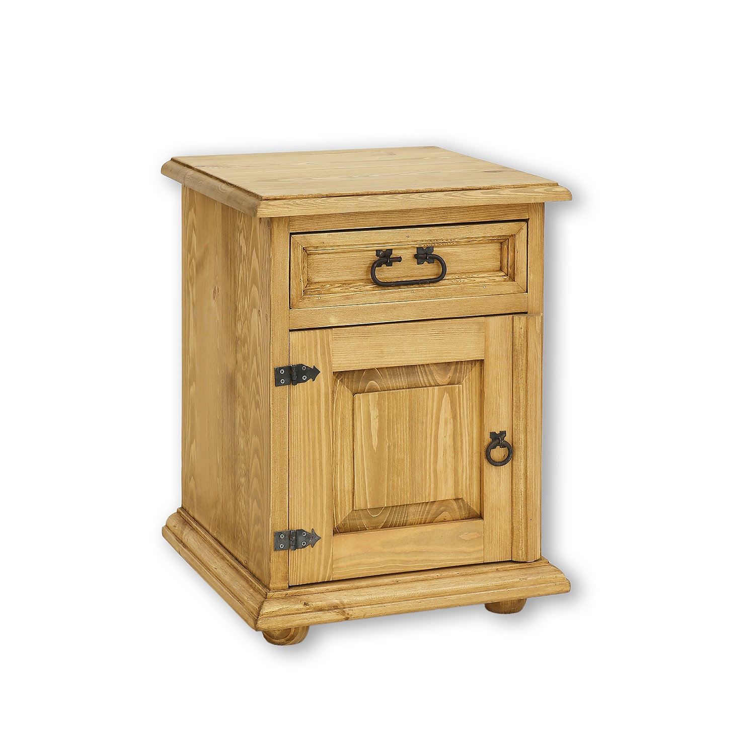 Drewmax SN701 noční stolek masiv borovice rustikal