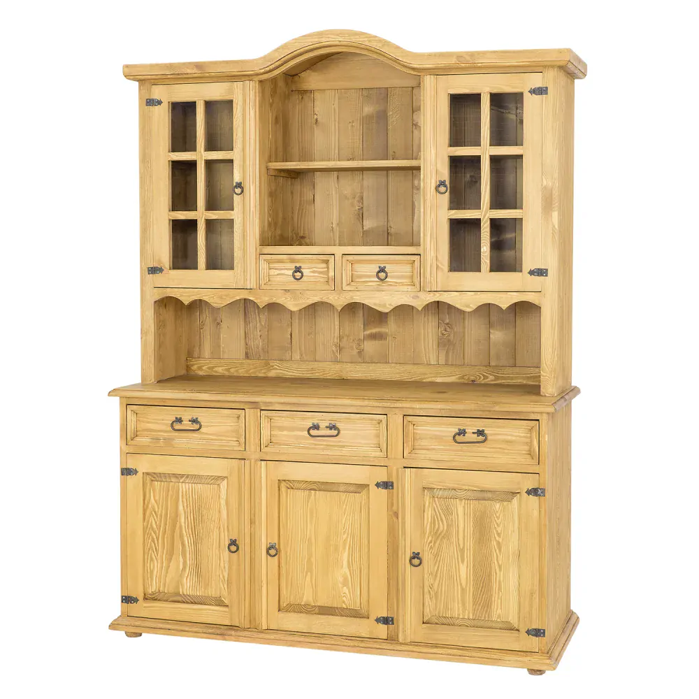 Drewmax KW707 dřevěný kredenc masiv borovice rustikal