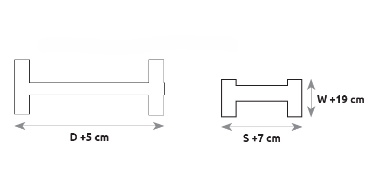Drewmax LK138 90x200 cm - Dřevěná postel masiv jednolůžko