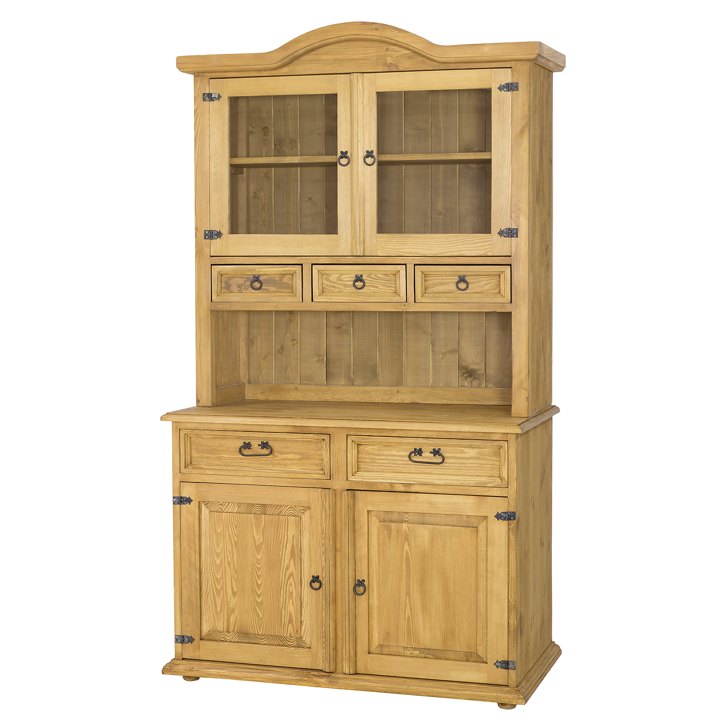 Drewmax KW806 dřevěný kredenc masiv borovice rustikal