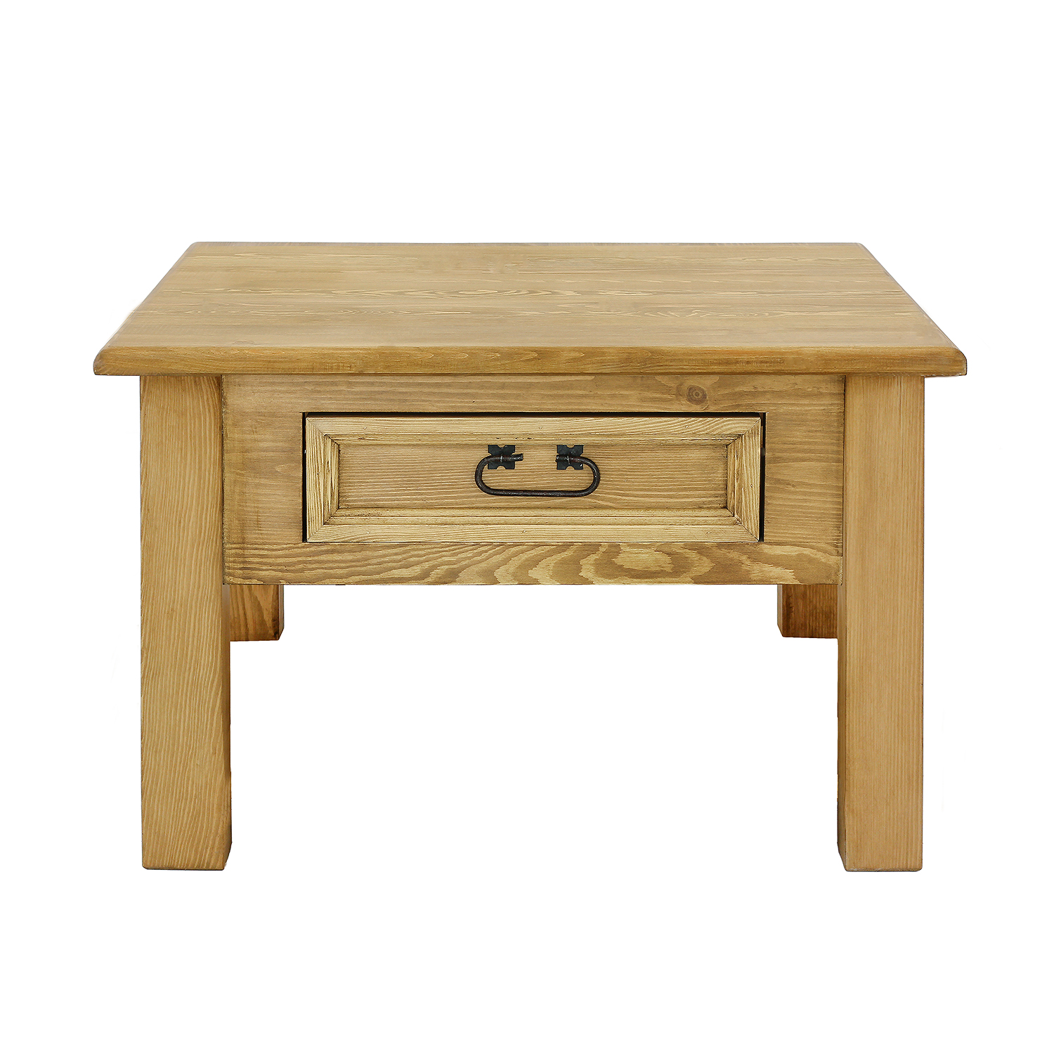 Drewmax ST706 75x75 odkládací stolek masiv borovice rustikal