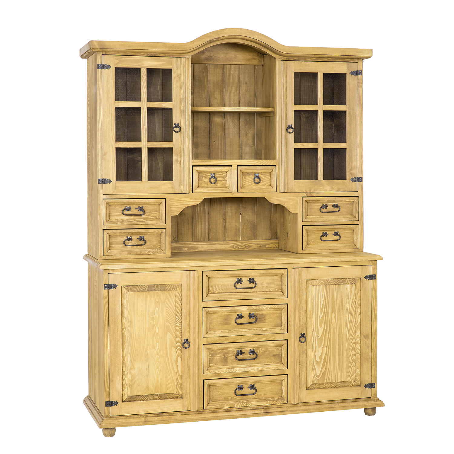 Drewmax KW716 dřevěný kredenc masiv borovice rustikal