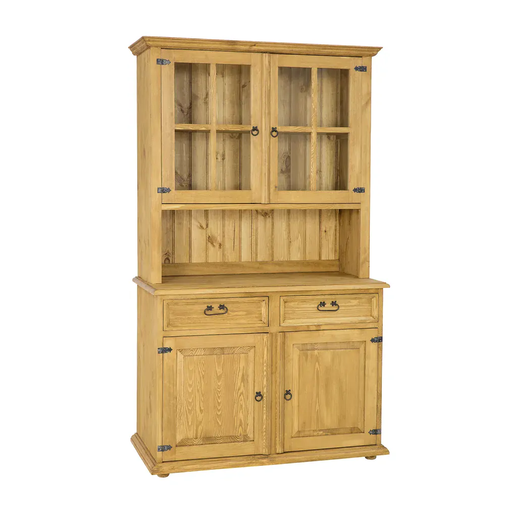 Drewmax KW705 dřevěný kredenc masiv borovice rustikal