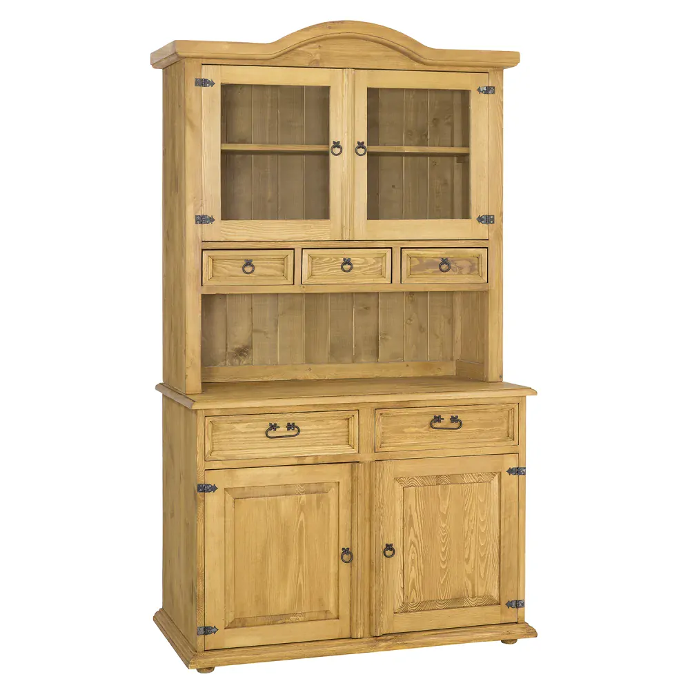 Drewmax KW706 dřevěný kredenc masiv borovice rustikal