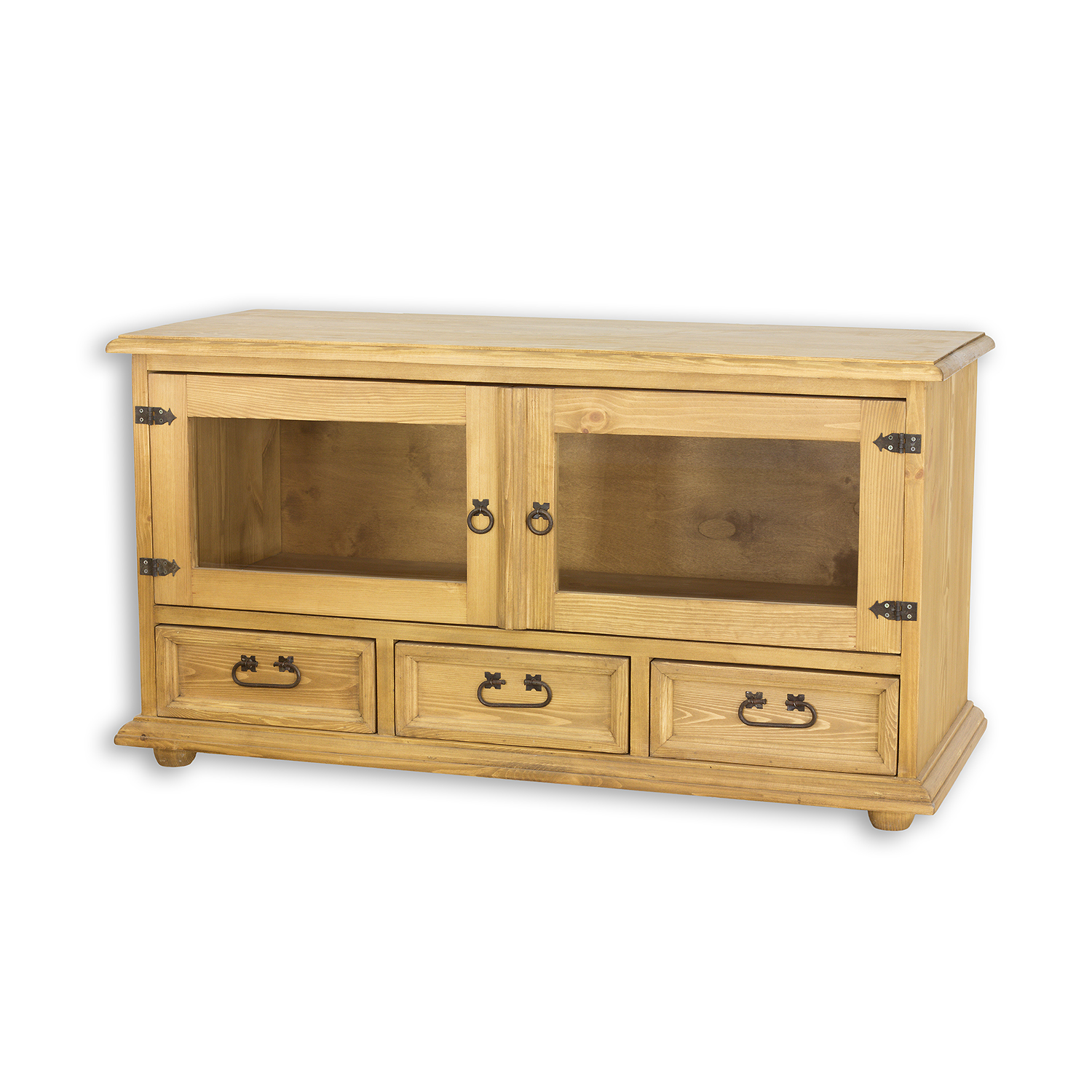 Drewmax RV705 televizní stolek masiv borovice rustikal