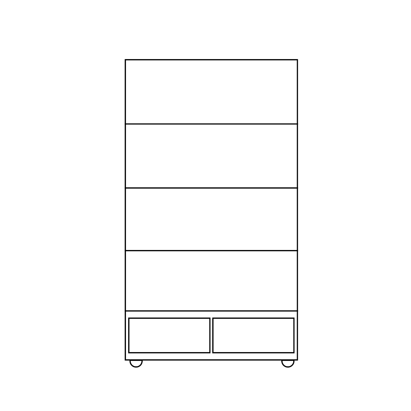 Drewmax SF849 skříň šatní masiv borovice rustikal