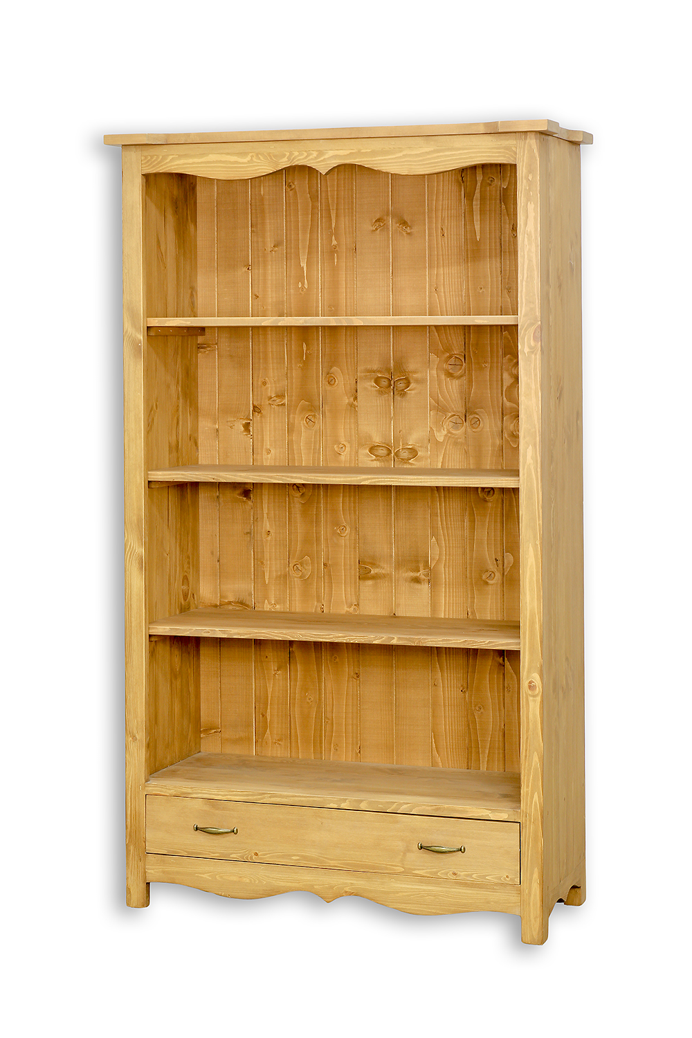 Drewmax RG706 regálová skříň masiv borovice rustikal
