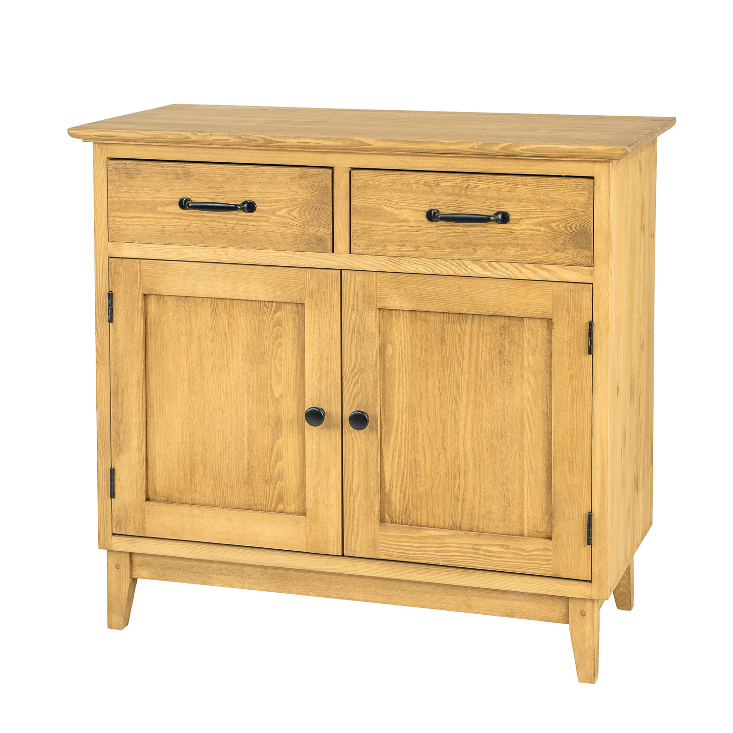 Drewmax KD714 dřevěná komoda masiv borovice rustikal