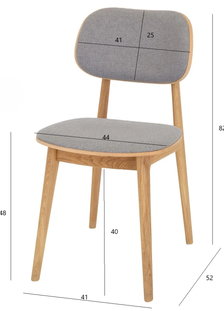 Drewmax KT384 jídelní židle dub