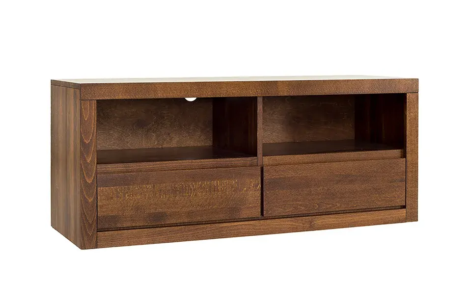 Drewmax RV401 dřevěný televizní stolek masiv buk 