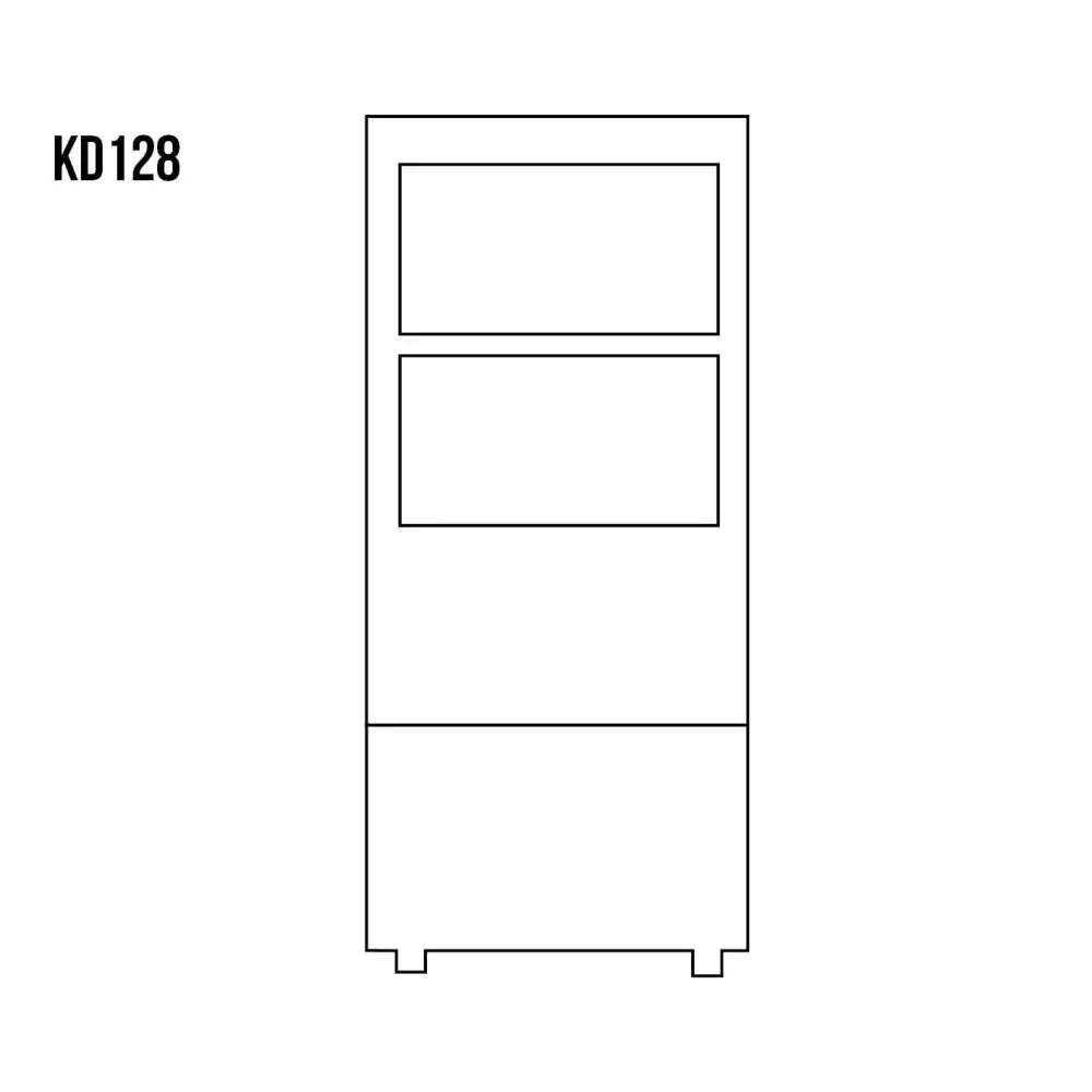 Drewmax KD128 dřevěná komoda masiv borovice