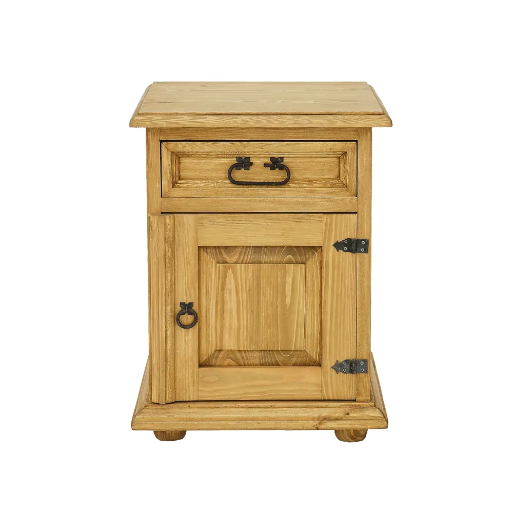 Drewmax SN701 noční stolek masiv borovice rustikal