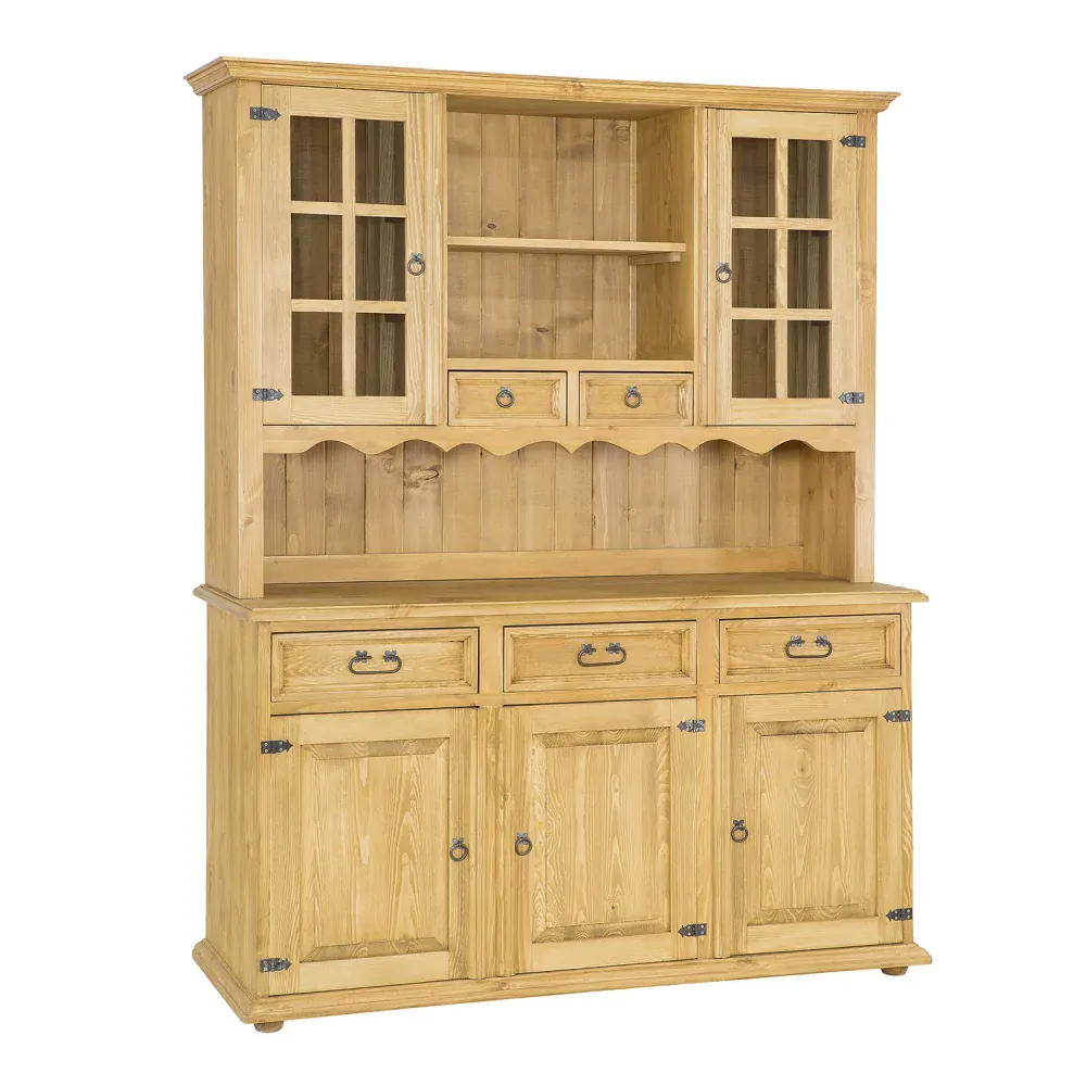 Drewmax KW708 dřevěný kredenc masiv borovice rustikal