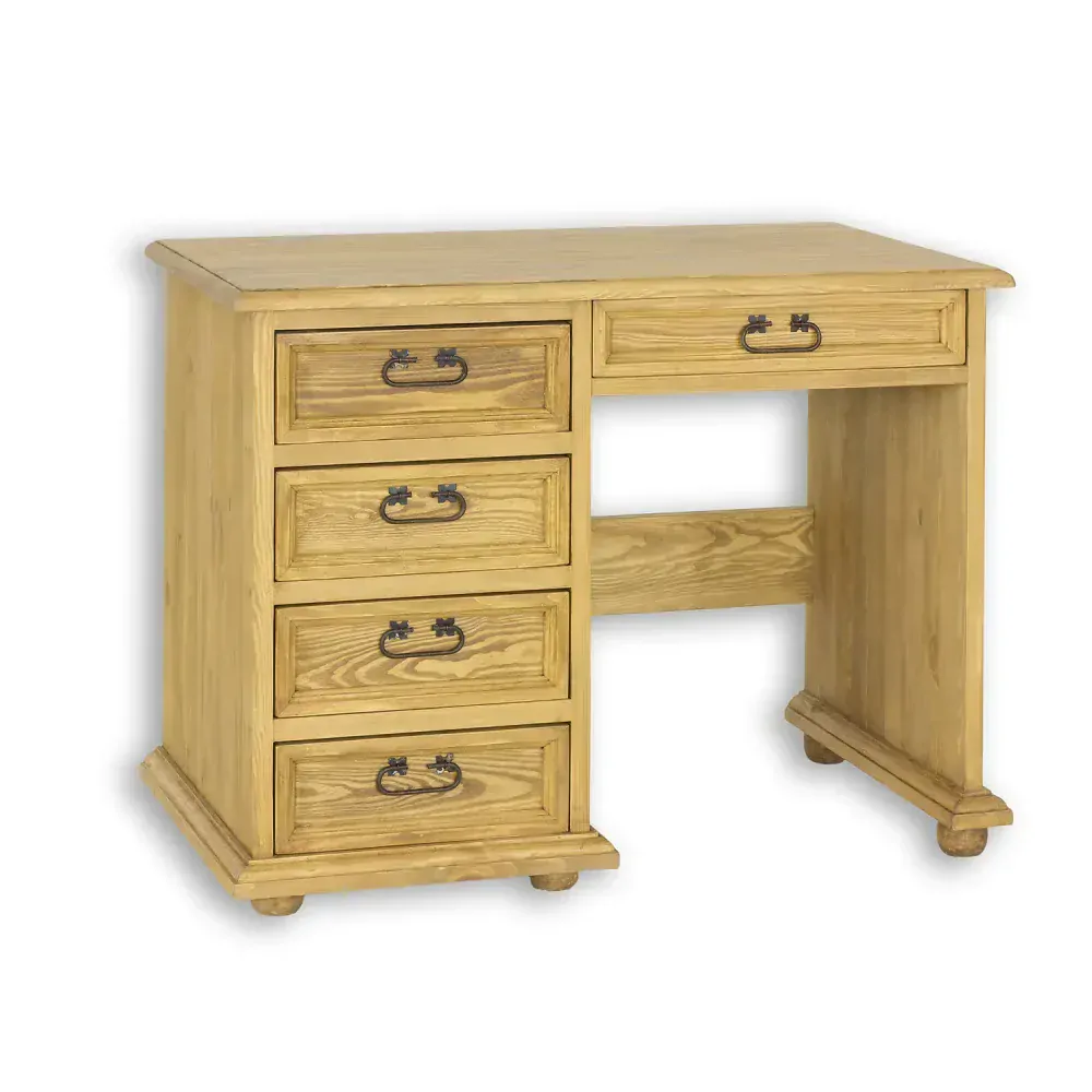 Drewmax BR700 psací stůl masiv borovice rustikal