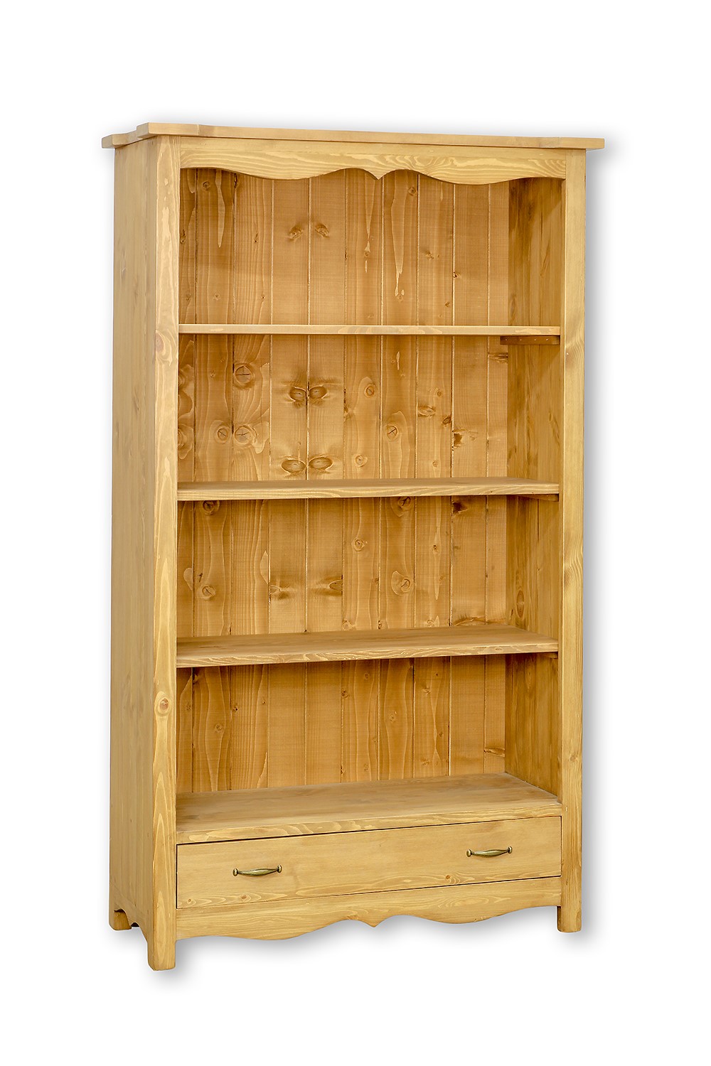 Drewmax RG706 regálová skříň masiv borovice rustikal
